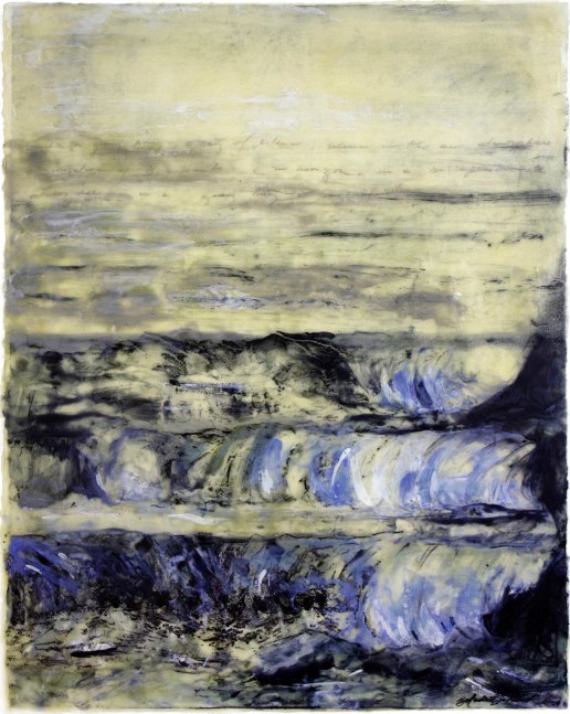 Gray Waves,&amp;nbsp;2004

Monoprint with solar plate etching, chine colle and encaustics

24 x 19 1/4 in. (61 x 48.9 cm)

SOL0021-C