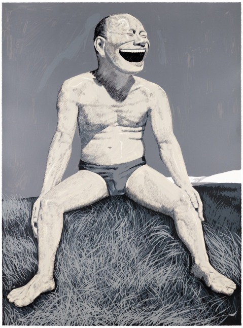 From the Grasslands Series: Man Sitting on Mound, 2008

Screenprint on paper

43 x 31&amp;nbsp;in. (109.2&amp;nbsp;x 78.7&amp;nbsp;cm)

Edition of 80