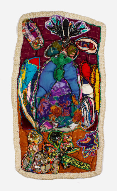 Turtle, 1999&amp;nbsp;
Fabric, thread, mixed media
38 x 21 in. (96.5 x 53.3 cm)
TScot-1009-C