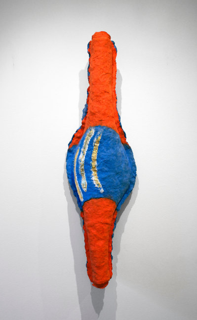 Lagniappe I (Orange / Blue),&amp;nbsp;1978

Cast paper, pigment, paint, glitter

36 1/2 x 11 x 5 in. (92.7 x 27.9 x 12.7 cm)

AP Edition

Beng-1000-C-OS