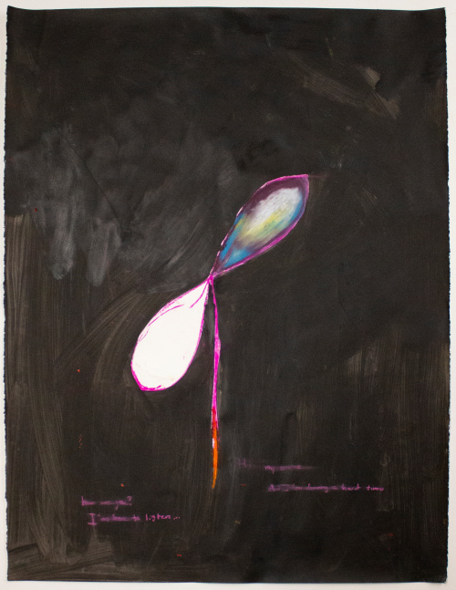 where'd they come from, dey said (4), 2021
Ink, pastel, acrylic
50 x 38 in. (127 x 96.5 cm)
Maso-1026-C