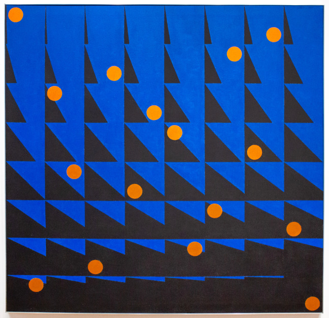 Amalie Rothschild
Ripening of the Oranges in Sicily, 1968
Acrylic on canvas
48 x 48 in. (121.9 x 121.9 cm)
ROT-1020-C