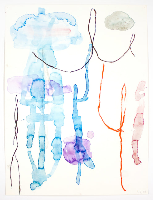 Untitled, 2002 
Monotype
12 x 9 in. (30.5 x 22.9 cm)
Published by Goya Contemporary / Goya-Girl Press
Egbe-1064-CO