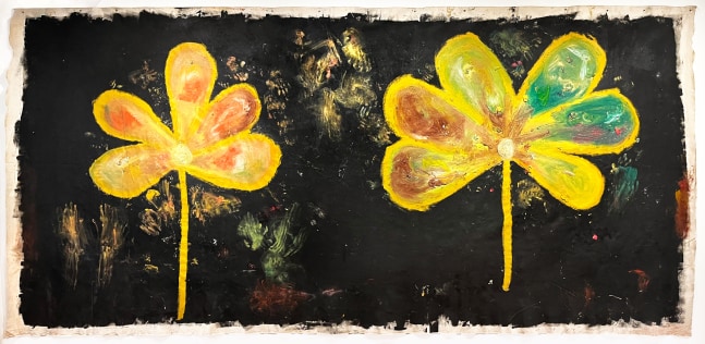 we already told you, we requires more, 2021
Oil stick, paper, acrylic
84 x 144 in. (213.4 x 365.8 cm)
Maso-1047-C