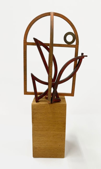Bird Brain, 1988-94
Metal, wood base
13.5 x 5.75 x 4.5 in. (34.3 x 5.75 x 4.5 cm)
ROT-1065-C