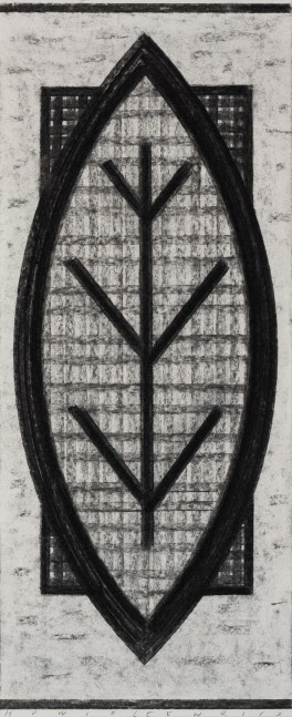 Leaf, 2025
Vine charcoal on paper
Paper: 21.38 x 8.75 in. (54.3 x 22.2 cm)
Frame: 27.38 x 14.38 in. (74.63 x 36.53 cm)
Weis-1089-C