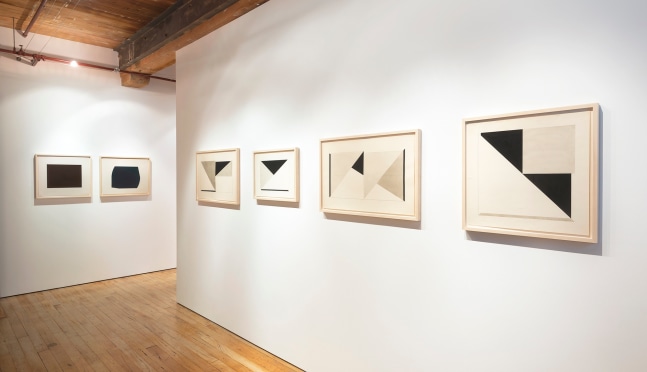 Installation of&amp;nbsp;Timothy App:&amp;nbsp;The Aesthetics of Precision,&amp;nbsp;Forty-Five Years of Works on Paper&amp;nbsp;at Goya Contemporary, Baltimore, MD.