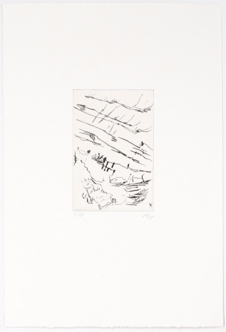 ISUA (8 from a series of 10),&amp;nbsp;2004
Drypoint
15.62 x 10.62 in. (39.7 x 27 cm)
Edition 5 of 14
Kirk-1008-O