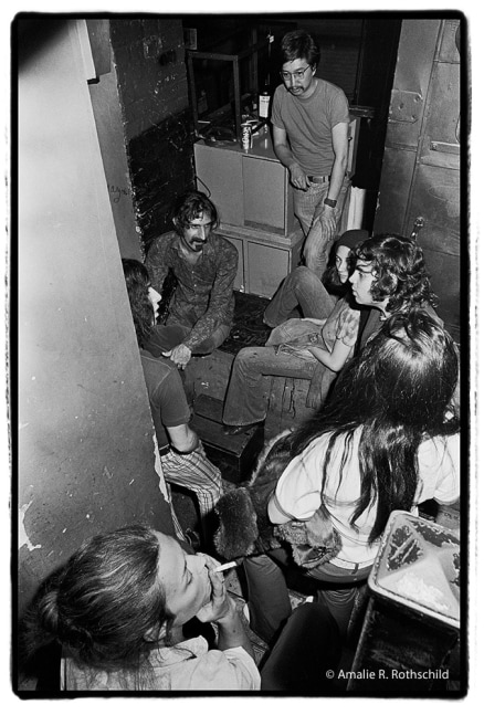 Frank Zappa Backstage at Fillmore East, May 8, 1970, 1970&amp;nbsp;
Gelatin silver print
20 x 16 in. (50.8 x 40.6 cm)
Edition 1 of 250
ARR-1008-C