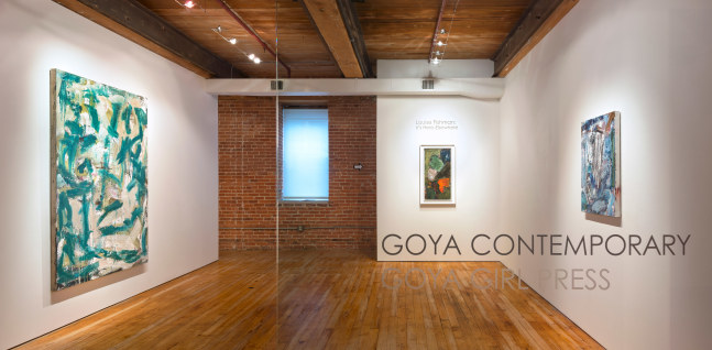 Installation of Louise Fishman: It&amp;#39;s Here - Elsewhere at Goya Contemporary, Baltimore, MD.