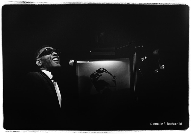 Ray Charles at Fillmore East, April 18, 1970, 1970&amp;nbsp;
Gelatin silver print
12 x 16 in. (30.5 x 40.6 cm)
Edition 16 of 250
ARR-1017-C