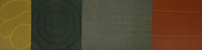 Origin and Return 83, 2004 
Acrylic on canvas
18 x 72 in. (45.7 x 182.88 cm)
Shap-0017-C