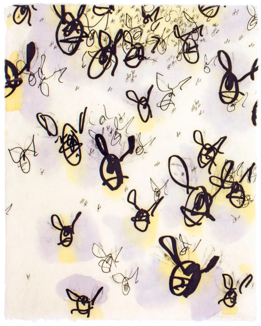 Detail of&amp;nbsp;Swarm,&amp;nbsp;2000, left side