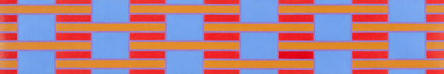 Voyage #3,&amp;nbsp;1971

Acrylic on canvas

12 x 72 in. (30.5 x 182.9 cm)

App-0388-OS