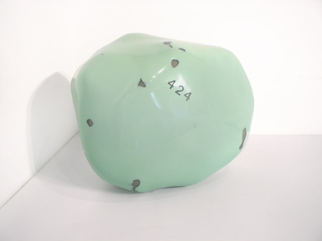 Trashstone 424, 2008/2009
Production waste in fiberglass
19 x 20 x 25 1/2 in. (48.3 x 50.8 x 64.8 cm)
Private collection