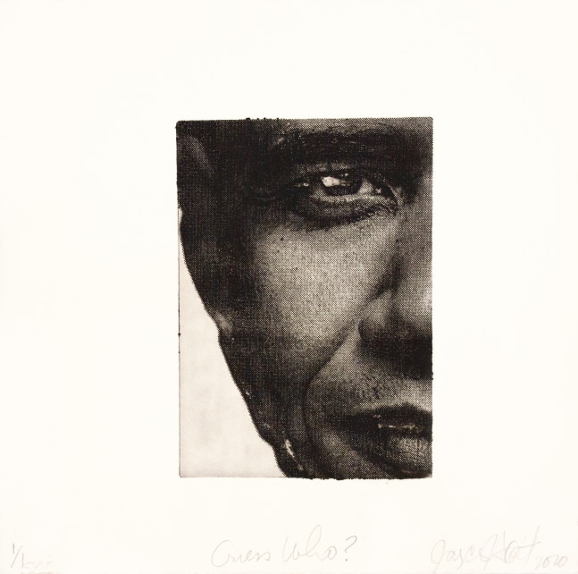 Guess Who?, 2020
Monoprint
11 1/4 x 11 1/2 in. (28.6 x 29.2 cm)
Published by Goya Contemporary / Goya-Girl Press
Scot-1234-C