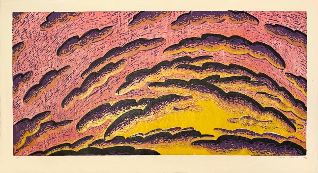 Dawn, 1982
Woodblock
29 x 52 in. (73.66 x 132.08 cm)
A.P. edition of 10
CHA-0234-C