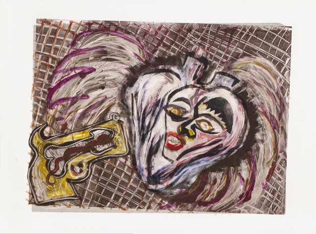 Untitled, 1997
Monoprint
22 x 30 in. (76.2 x 55.9 cm)