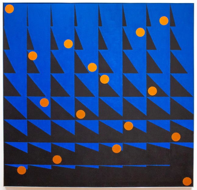 Ripening of the Oranges in Sicily, 1968
Acrylic on canvas
48 x 48 in. (121.9 x 121.9 cm)
ROT-1020-C