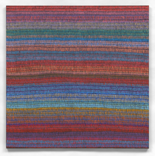 Woven,&amp;nbsp;2018

Oil on canvas

48 x 48 in. (121.9 x 121.9 cm)

Private collection