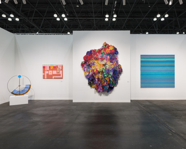 Goya Contemporary Gallery at The Armory Show 2025, Booth #426
Presenting works by Alfred Jensen, Amalie Rothschild, Joyce J. Scott, and Madeleine Keesing
Photo: Silvia Ros