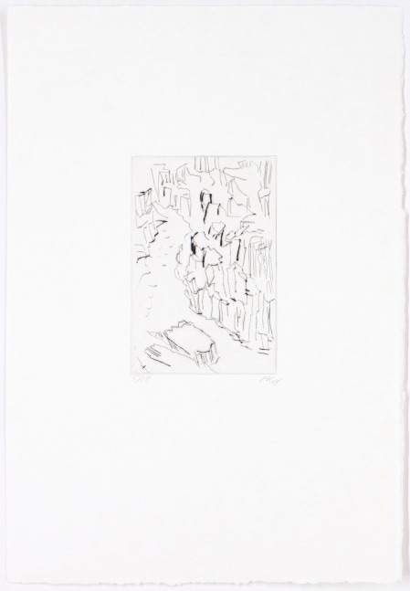 ISUA (3 from a series of 10),&amp;nbsp;2004
Drypoint
15.62 x 10.62 in. (39.7 x 27 cm)
Edition 5 of 14
Kirk-1008-O