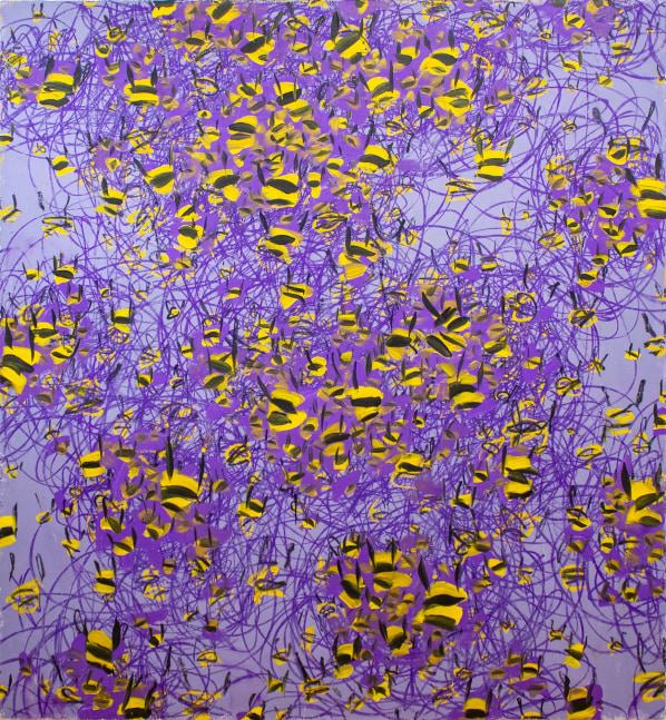 Bees, 2000&amp;nbsp;
Oil on Canvas
69 x 63 in. (175.3 x 160 cm)
Chas-1003-C