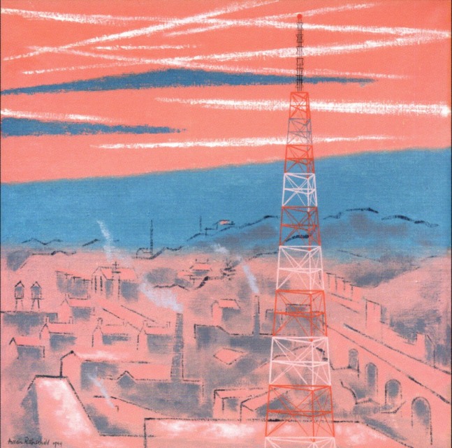 Pink and Blue Sky / Channel 13, 1949
Oil on canvas
27 x 27 in. (68.6 x 68.6 cm)
ROT-1014-OS