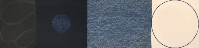 Origin & Return #112, 2007 
Acrylic on canvas
18 x 72 in. (45.7 x 182.9 cm)
Shap-0058-C