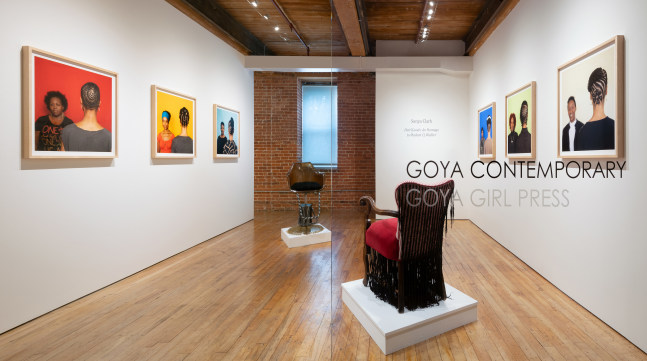 Sonya Clark -&amp;nbsp;Hair/Goods: An Homage to Madam CJ Walker&amp;nbsp;at Goya Contemporary, Baltimore, MD.