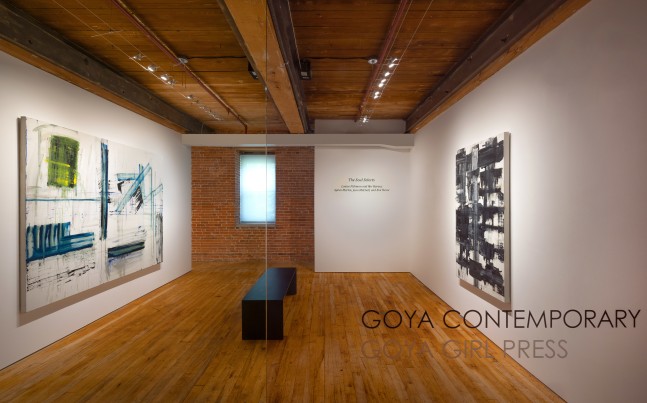 Installation of&amp;nbsp;The Soul Selects: Louise Fishman and Her Heroes, Agnes Martin, Joan Mitchell,
and Eva Hesse&amp;nbsp;at Goya Contemporary Gallery, Baltimore, MD.