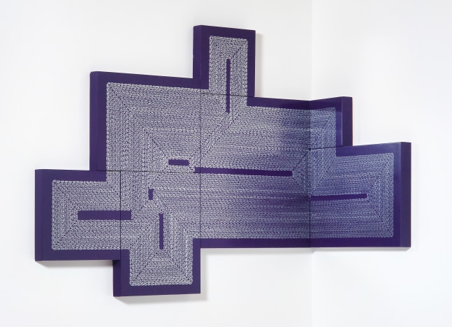 Untitled (Purple Shape), 2009&amp;nbsp;
Enamel paint on panel
31 x 55 in. (78.74 x 139.7 cm)
Private Collection