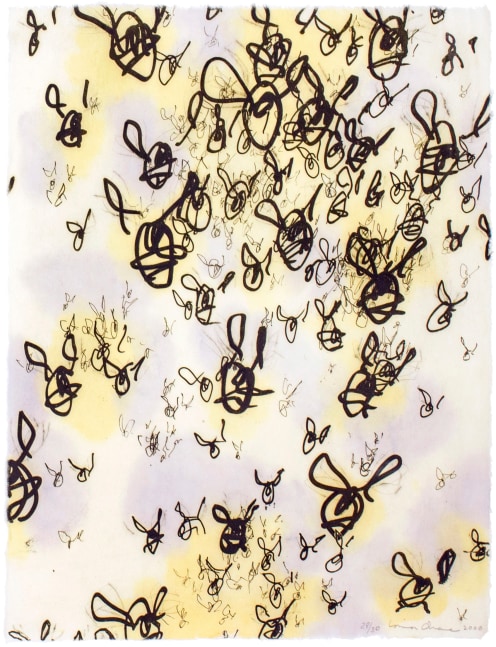 Detail of&amp;nbsp;Swarm,&amp;nbsp;2000, right side