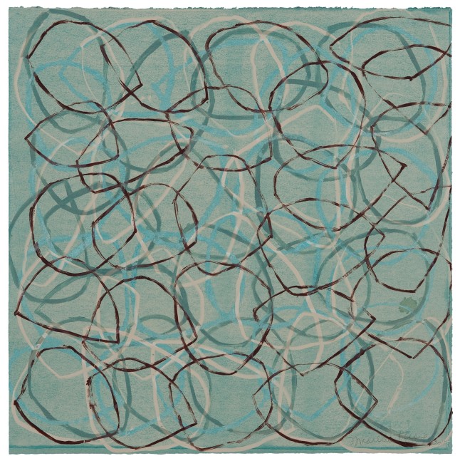Untitled, 2011&amp;nbsp;
Monoprint
22.5 x 22.5 in. (57.1 x 57.1 cm)
KEE-0161-C