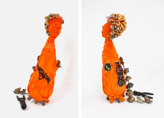 Oogah Boogah,&amp;nbsp;2005

Blown glass, glass beads, stone, ceramics, wood, thread

25 1/2 x 11 x 14 in. (64.8 x 27.9 x 35.6 cm)

Scot-1209-C