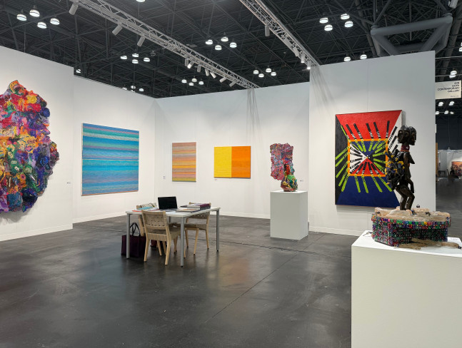 Goya Contemporary Gallery at The Armory Show 2025, Booth #426
Presenting works by Alfred Jensen, Amalie Rothschild, Joyce J. Scott, and Madeleine Keesing