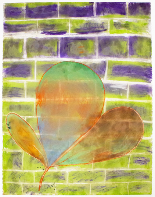 da ghost, the empty, 2021 
Pastel, oil stick on paper
50 x 38 in. (127 x 96.52 cm)
Maso-1017-C-OS