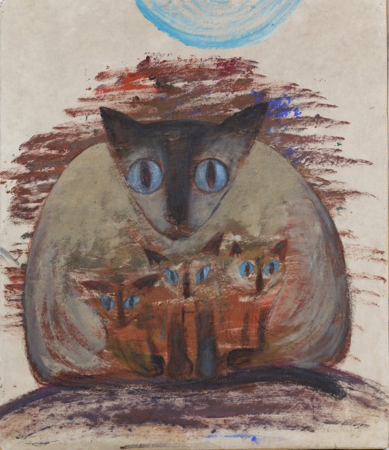 Alice Rahon

Maternidad (Maternity), 1964

Oil, sand, and mixed media on paper board&amp;nbsp;

22 3/8 x 19 5/16 in (56.9 x 49 cm)