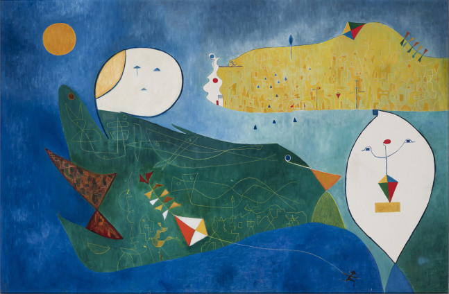 Alice Rahon

Madame Dimanche, 1965

Oil on canvas

45 5/8 x 69 1/4 in (116 x 166 cm)