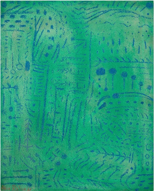 Alice Rahon

Untitled, 1961

Oil and sand on wood

19 11/16 x 15 11/16 in (50 x 39.9 cm)