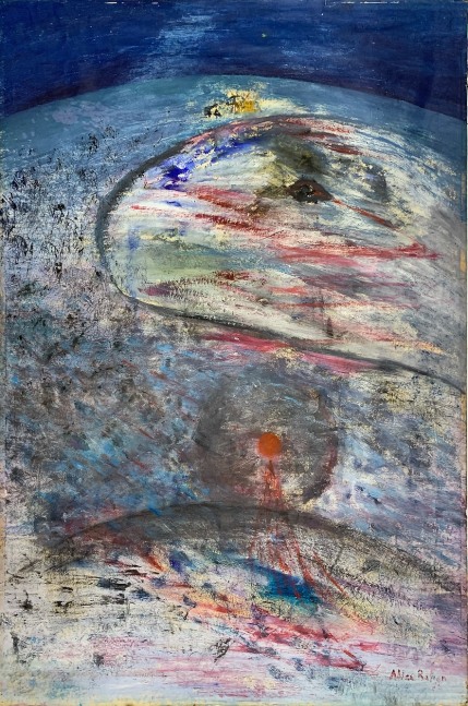 Alice Rahon

Planeta herido (Wounded Planet), 1963

Oil on paper

26 5/16 x 24 in (66.8 x 60.7 cm)