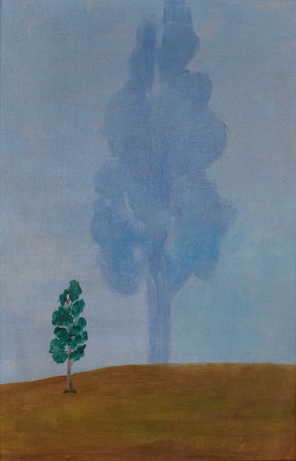 Alice Rahon

La sombra celestial / Homenaje a Giorgio de Chirico (Celestial Shadow / Homage to Giorgio de Chirico), 1946

Oil on canvas

16 x 10 in (40.6 x 25.4 cm)