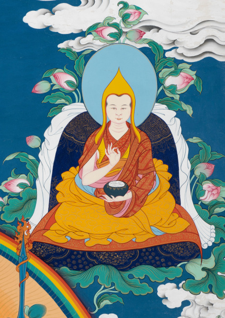 Avalokitesvara སྤྱིན་རས་གཟིགས། (detail)