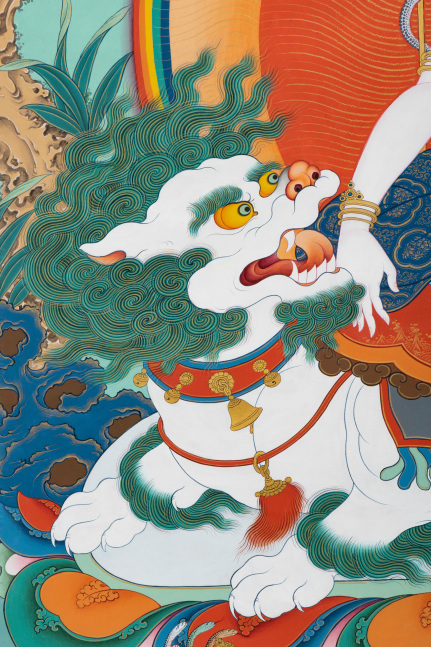 Avalokitesvara སྤྱིན་རས་གཟིགས། (detail)