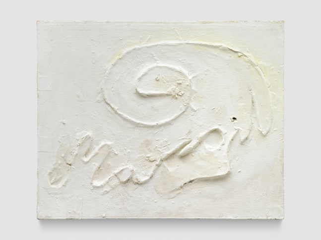 Namensbild (Margit)

1980&amp;ndash;85

Plaster, papier-m&amp;acirc;ch&amp;eacute;, cardboard

40 x 50 cm / 15 3/4 x 19 5/8 in

&amp;copy; Archiv Franz West &amp;copy; Estate Franz West