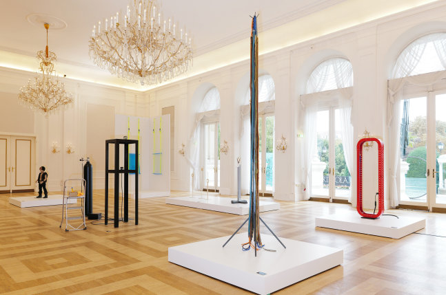 Installation view, Liesl Raff, Particolare, Kursalon H&amp;uuml;bner, Vienna, 2024