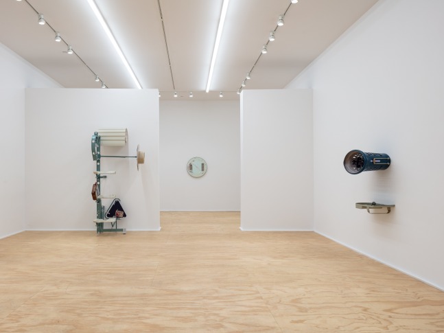 Installation view of sculptures by Magali Reus