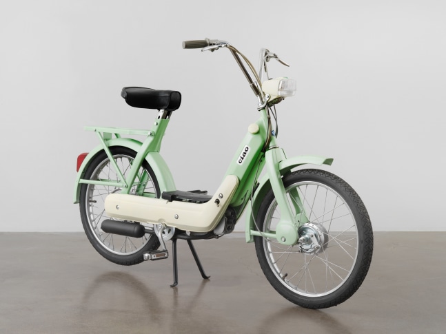 Valentin Carron Ciao n°8 2013 Ciao Piaggio restored 104 x 159.5 x 51 cm / 41 x 62 3/4 x 20 1/8 in