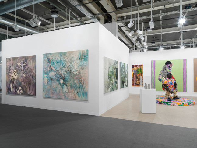 Installation view, Galerie Eva Presenhuber, Art Basel 2025, Basel, 2025