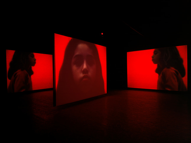 Video still of a Work by Doug Aitken